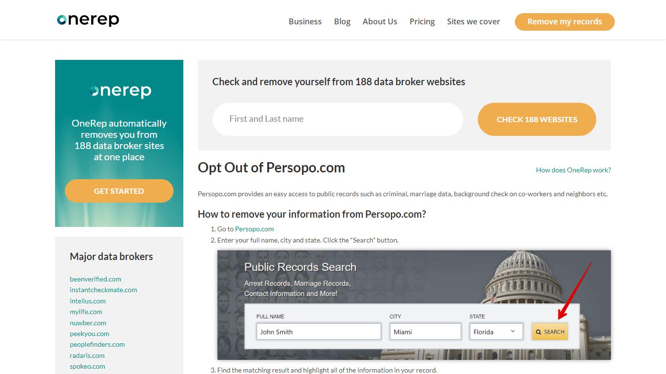 Persopo.com Opt Out | How to Remove Information from Persopo